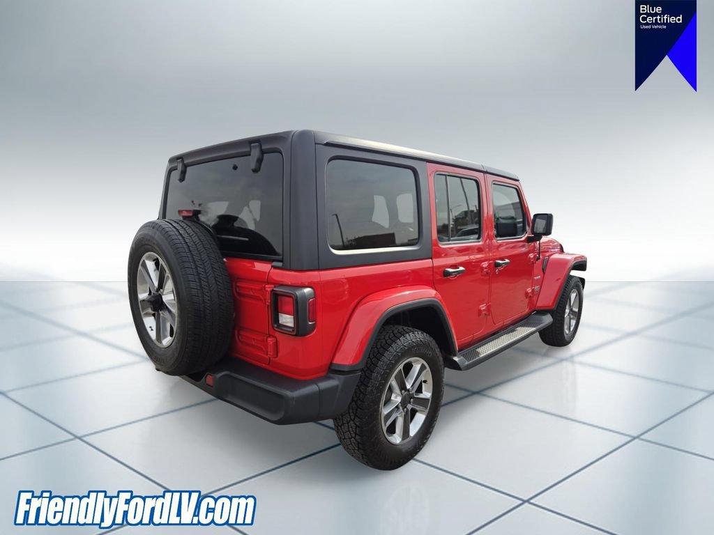 Used 2020 Jeep Wrangler Unlimited Sahara AWD/4WD image 6