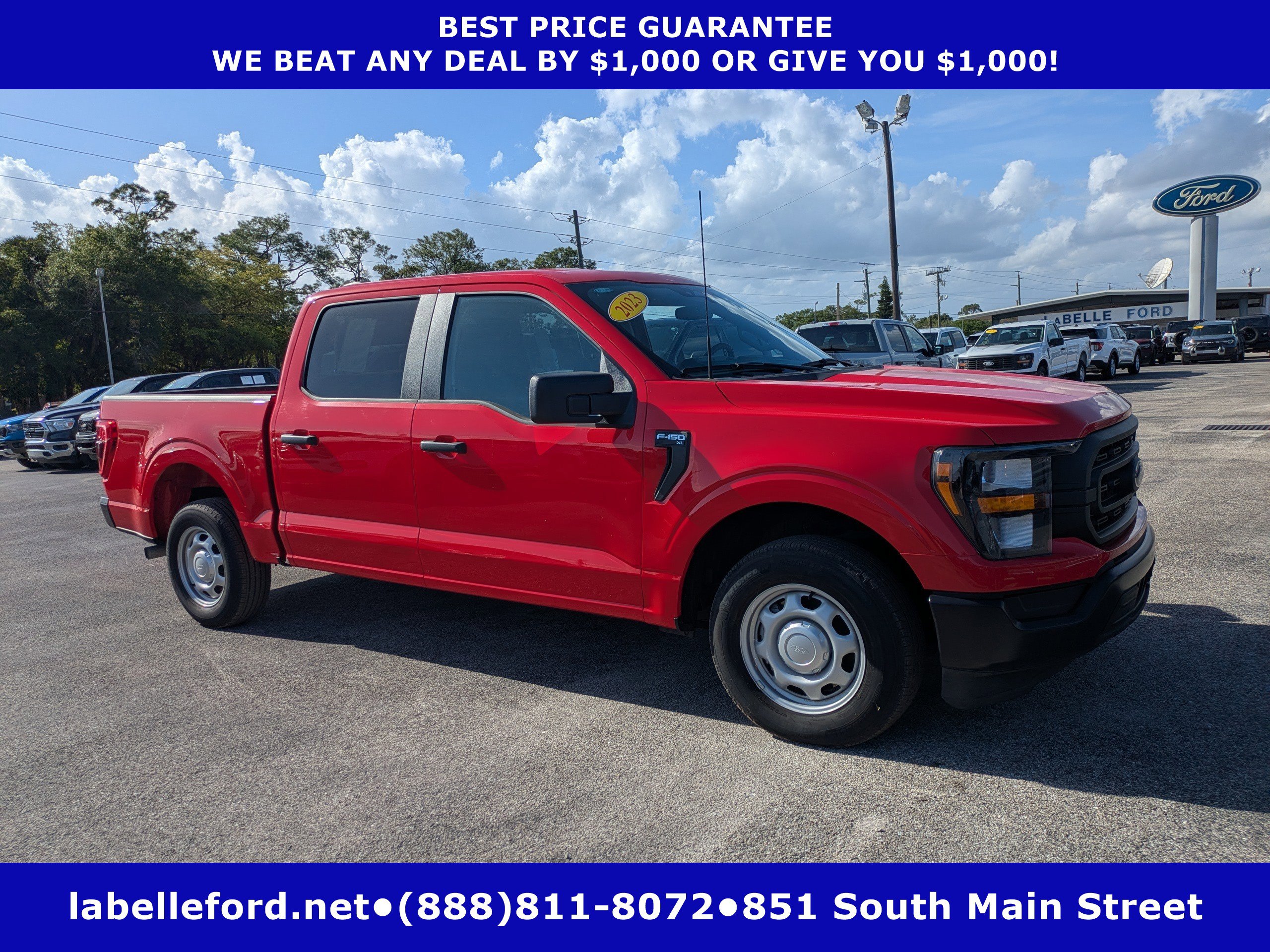Certified 2023 Ford F150 XL w/ Equipment Group 102A High