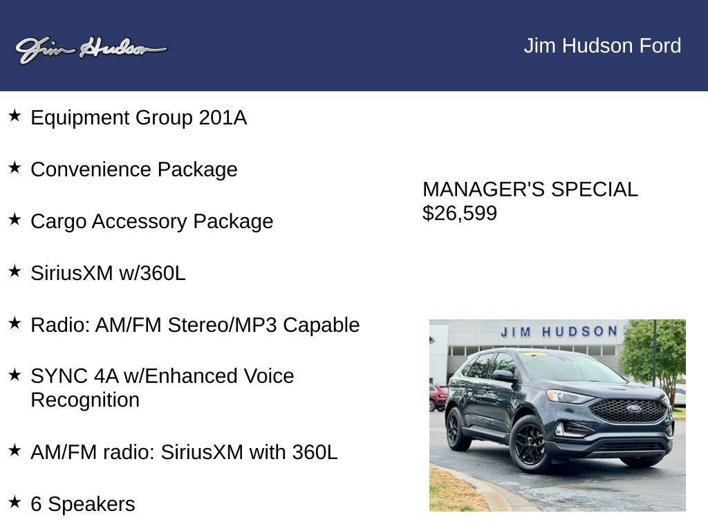 Certified 2023 Ford Edge SEL w/ Convenience Package AWD/4WD image 12
