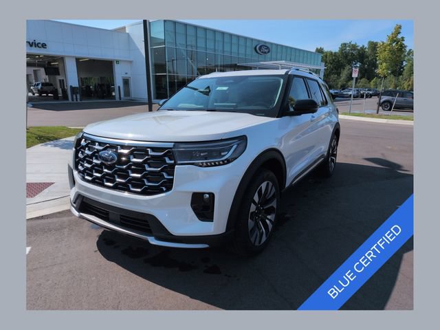 Certified 2026 Ford Explorer Platinum w/ LUX Leather Package AWD/4WD image 1
