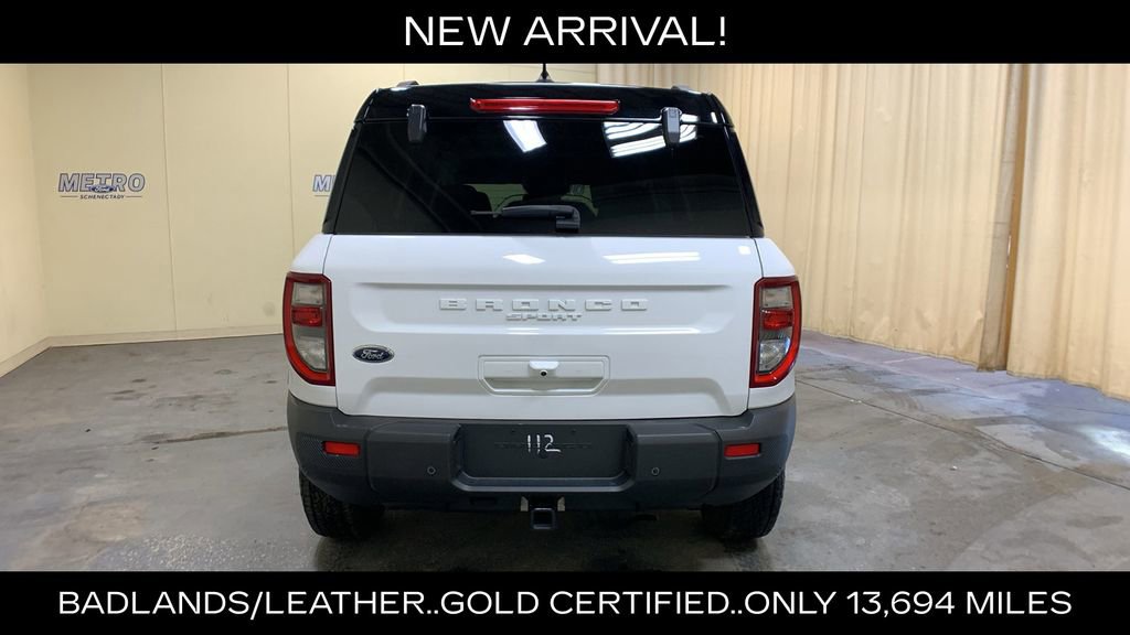Certified 2025 Ford Bronco Sport Badlands w/ Badlands Tech Package AWD/4WD image 4