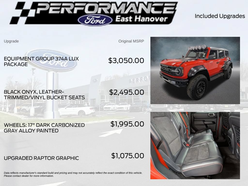 Certified 2023 Ford Bronco Raptor AWD/4WD image 6
