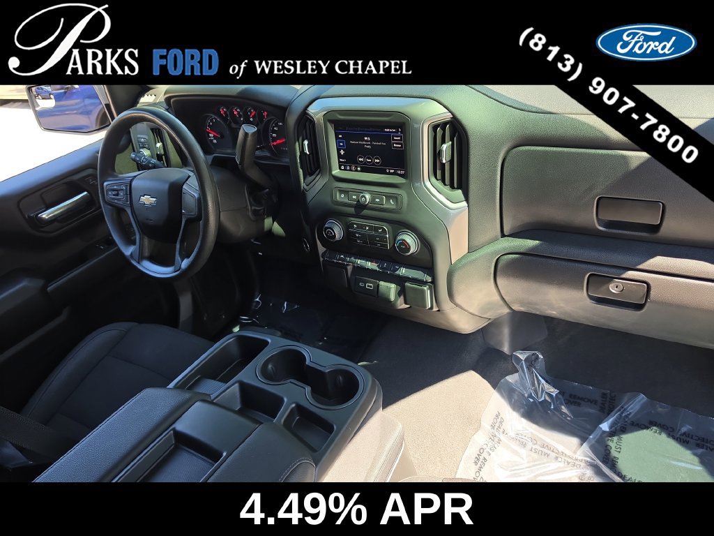 Used 2025 Chevrolet Silverado 1500 Custom w/ Turbomax Blackout Package RWD image 10