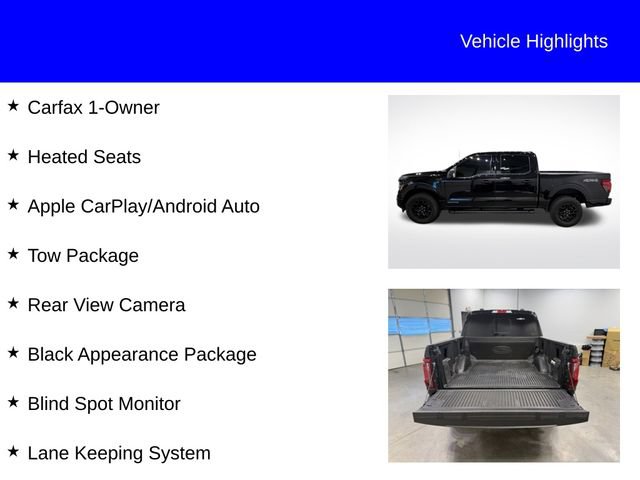 Certified 2024 Ford F150 XLT w/ Equipment Group 302A MID AWD/4WD image 2