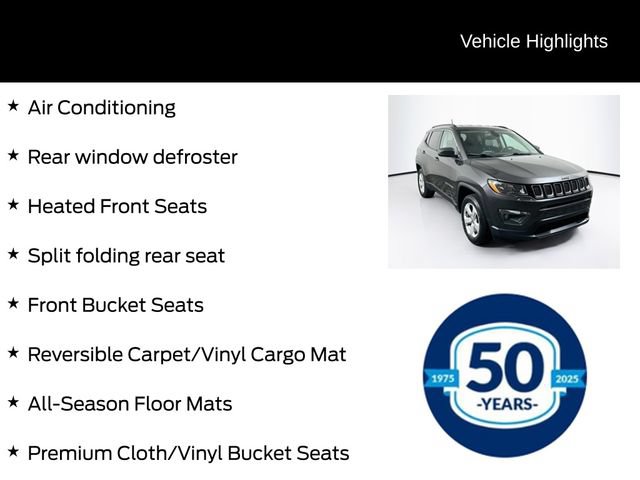 Used 2018 Jeep Compass Latitude w/ Cold Weather Group AWD/4WD image 11
