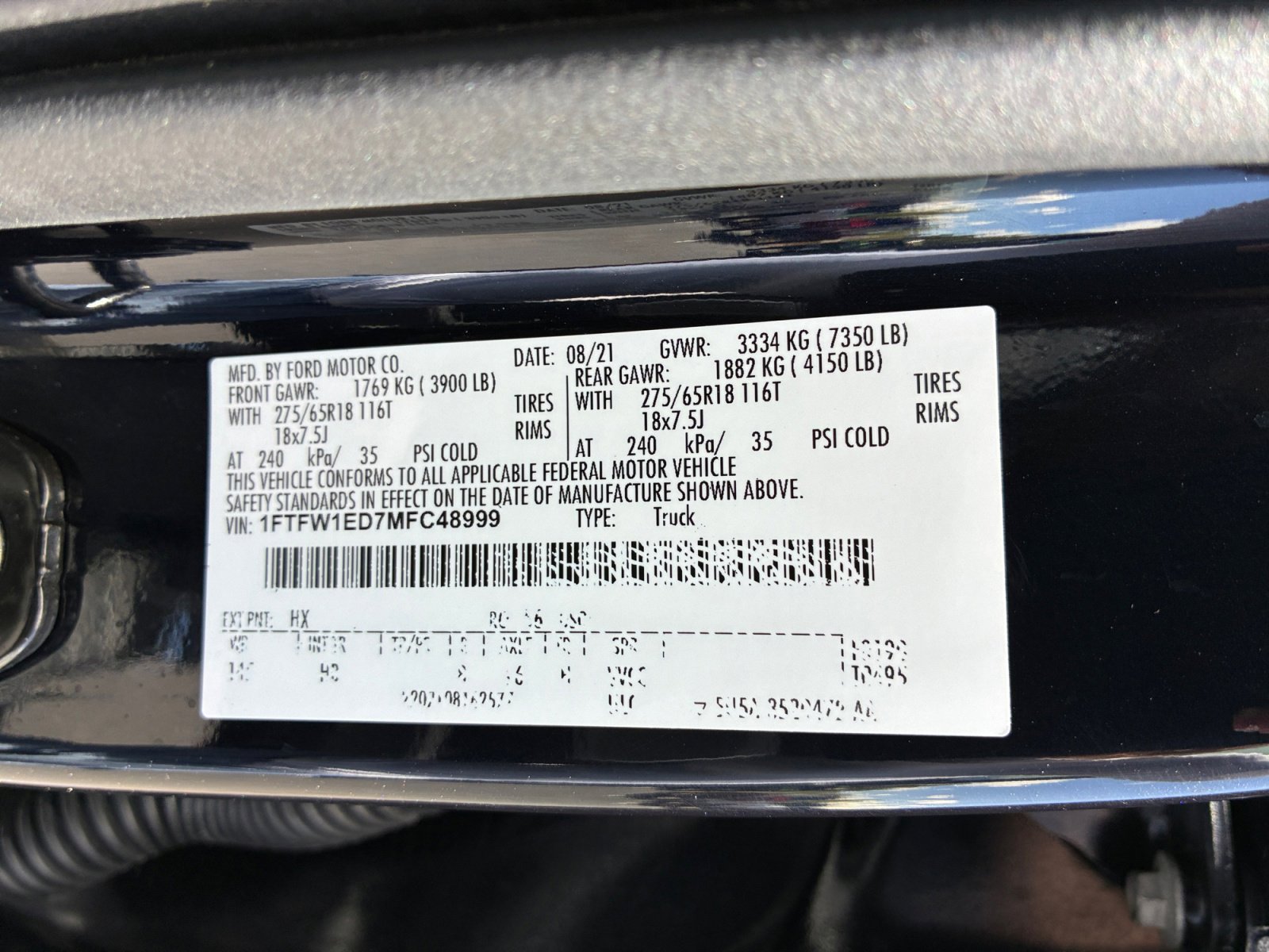 Certified 2021 Ford F150 Lariat w/ Equipment Group 502A High AWD/4WD image 25