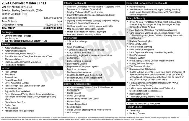 Used 2024 Chevrolet Malibu LT image 35