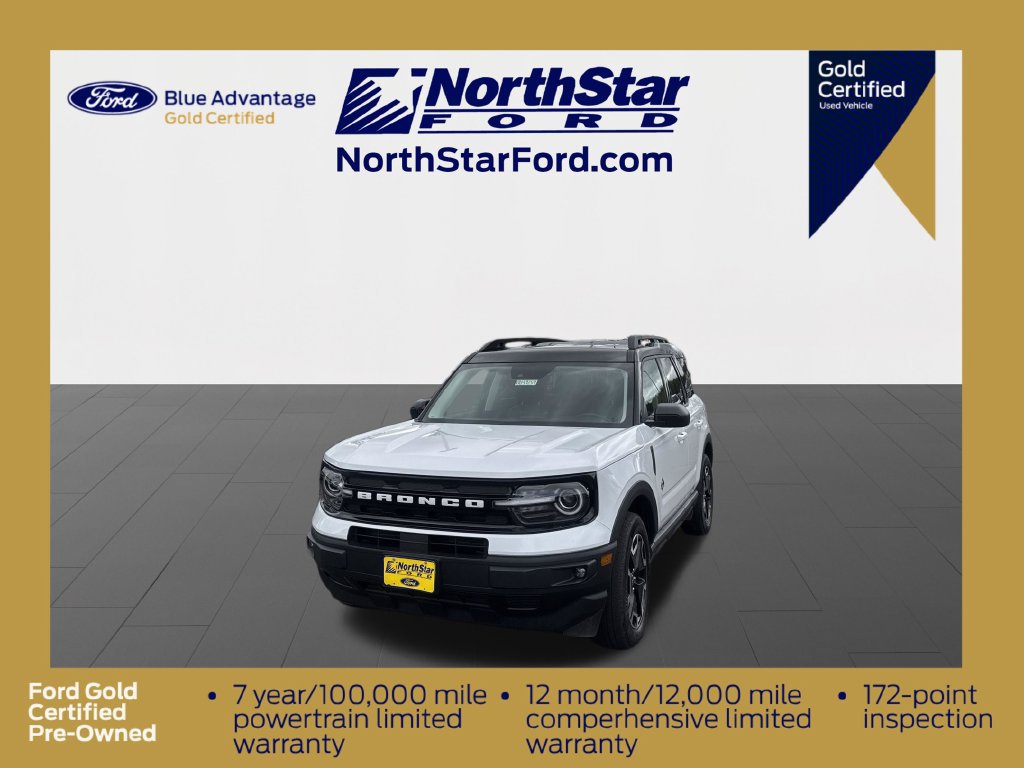Certified 2024 Ford Bronco Sport Outer Banks w/ Tech Package