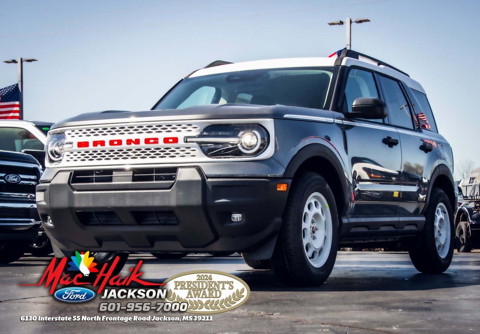Certified 2025 Ford Bronco Sport Heritage w/ Convenience Package AWD/4WD image 2