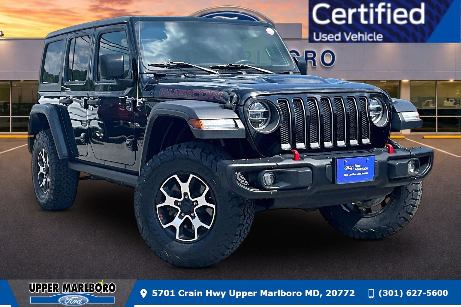 Used 2020 Jeep Wrangler Unlimited Rubicon AWD/4WD image 1