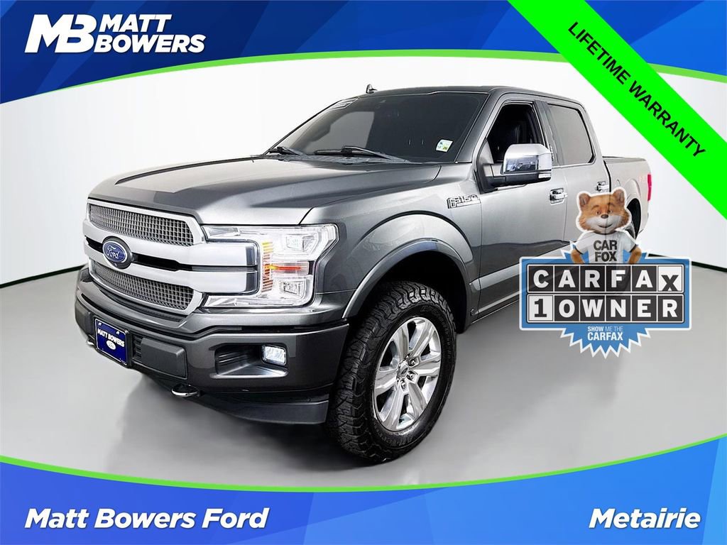 Certified 2019 Ford F150 Platinum w/ Equipment Group 701A Luxury image 1