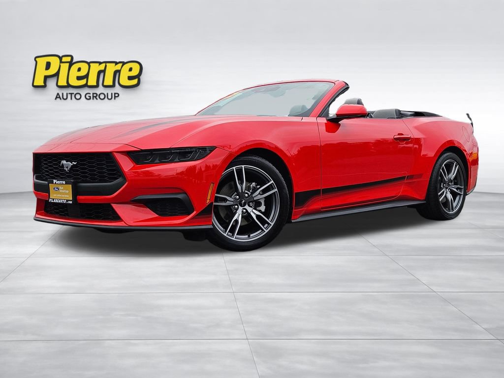 Certified 2025 Ford Mustang Convertible w/ Wheel & Stripe Package RWD image 26