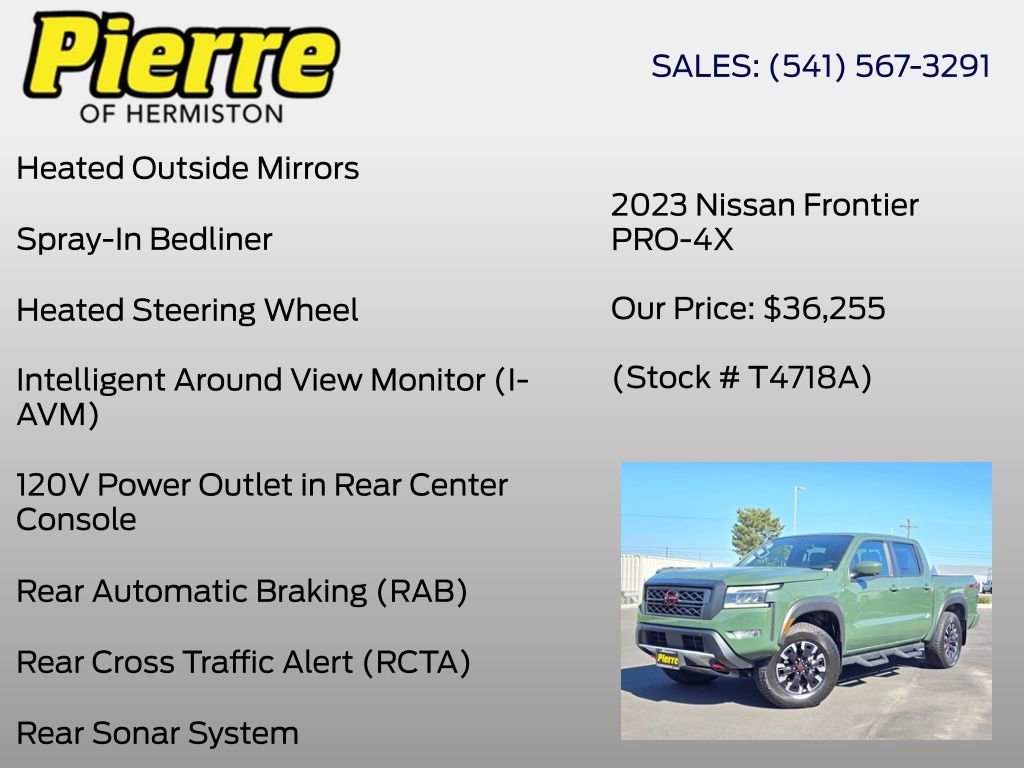 Used 2023 Nissan Frontier PRO-4X w/ Pro Convenience Package image 29