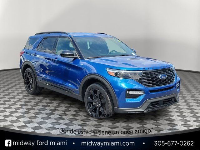 Certified 2023 Ford Explorer ST-Line w/ Class IV Trailer Tow Package