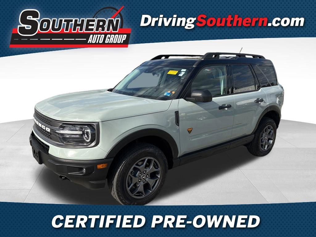 Certified 2023 Ford Bronco Sport Badlands