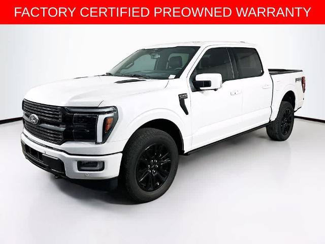 Certified 2025 Ford F150 Platinum w/ Equipment Group 702A High