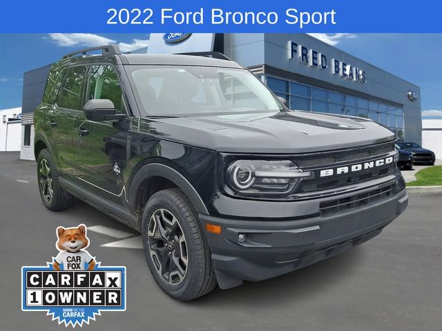 Certified 2022 Ford Bronco Sport Outer Banks w/ Tech Package