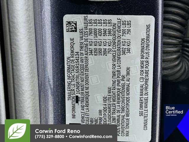 Used 2025 Chevrolet Tahoe High Country w/ LPO, Illumination Package AWD/4WD image 37