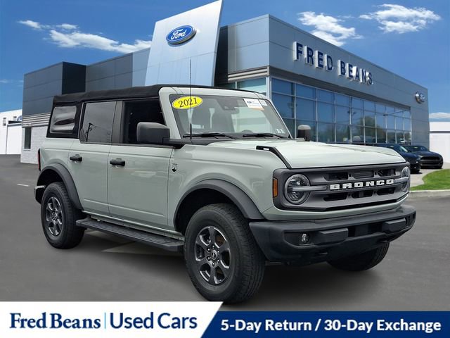 Certified 2021 Ford Bronco Big Bend
