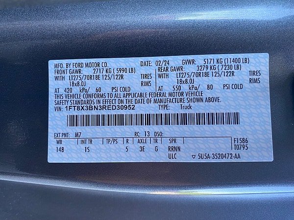 Certified 2024 Ford F350 XL w/ STX Appearance Package AWD/4WD image 63
