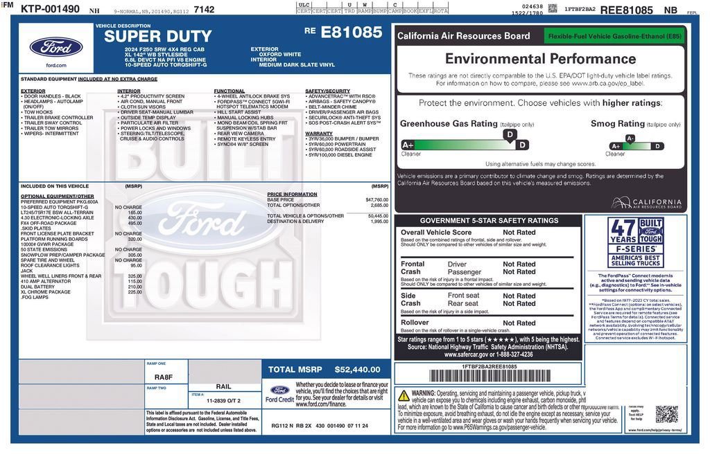 Certified 2024 Ford F250 XL w/ FX4 Off-Road Package image 17