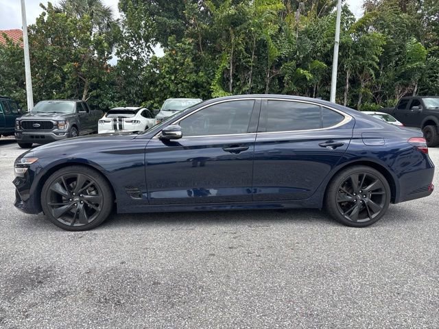 Used 2023 Genesis G70 2.0T w/ Sport Prestige Package RWD image 4