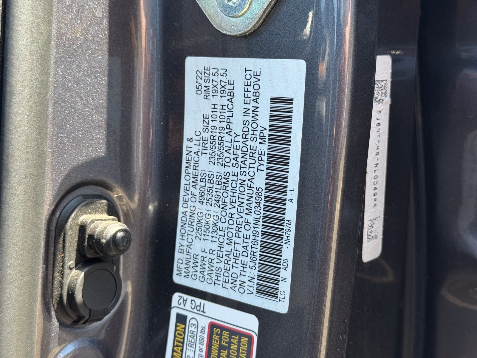 Used 2022 Honda CR-V Touring image 33