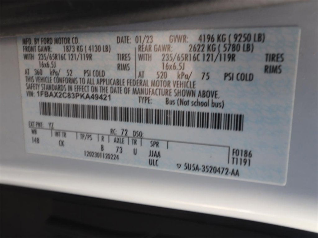 Certified 2023 Ford Transit 350 XLT image 24