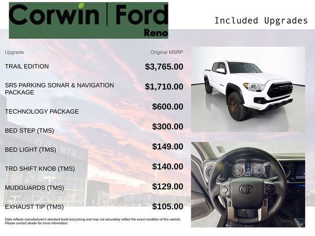 Used 2023 Toyota Tacoma 4x4 Double Cab w/ Trail Edition image 3