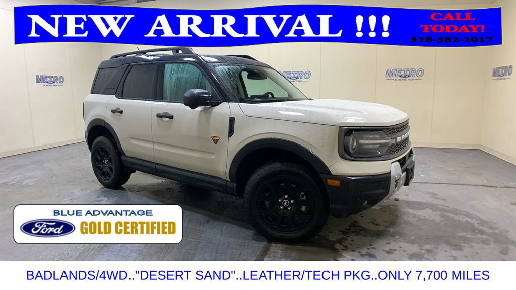 Certified 2025 Ford Bronco Sport Badlands w/ Badlands Tech Package image 8