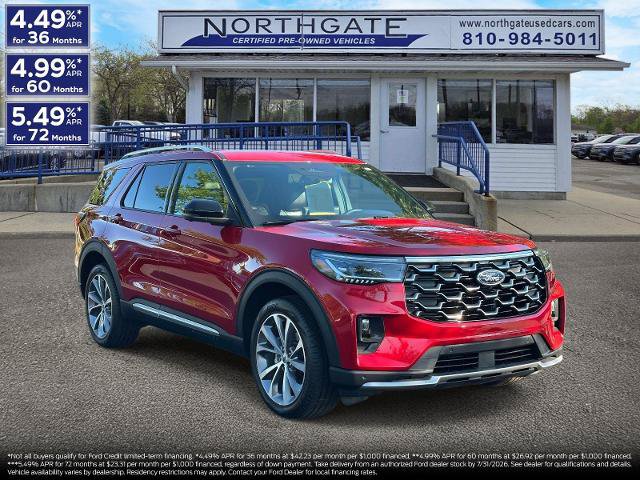 Certified 2025 Ford Explorer Platinum w/ Ultimate Package