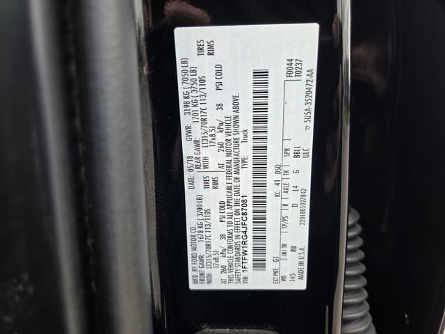 Certified 2018 Ford F150 Raptor w/ Equipment Group 802A Luxury AWD/4WD image 21