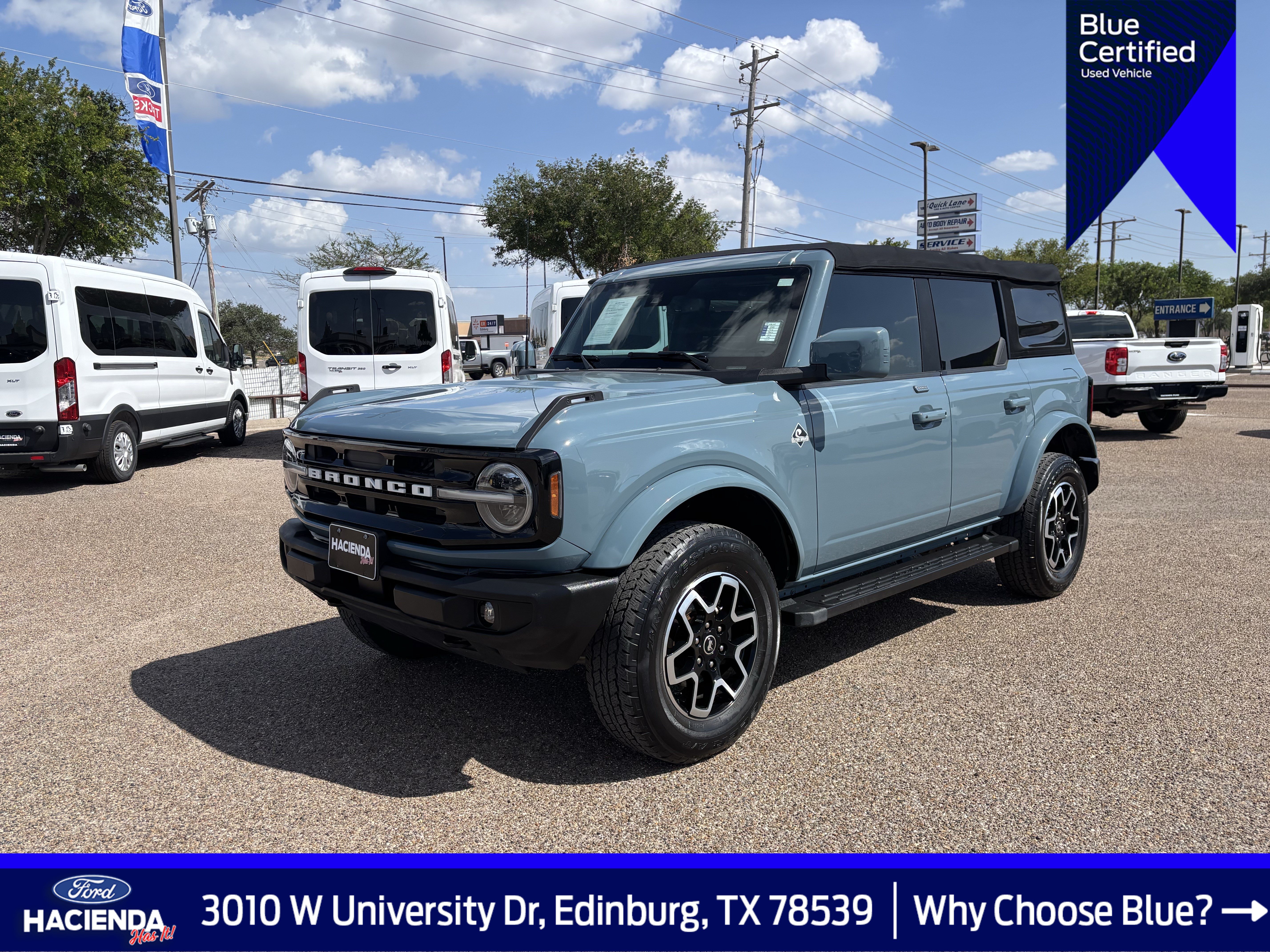 Certified 2022 Ford Bronco Outer Banks