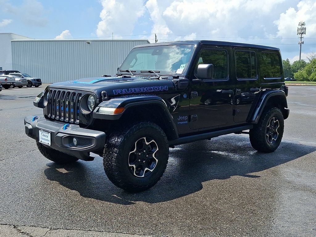 Used 2021 Jeep Wrangler Unlimited Rubicon 4xe w/ Cold Weather Group AWD/4WD image 6