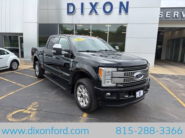 Certified 2018 Ford F250 Platinum w/ Platinum Ultimate Package AWD/4WD 360° Tour