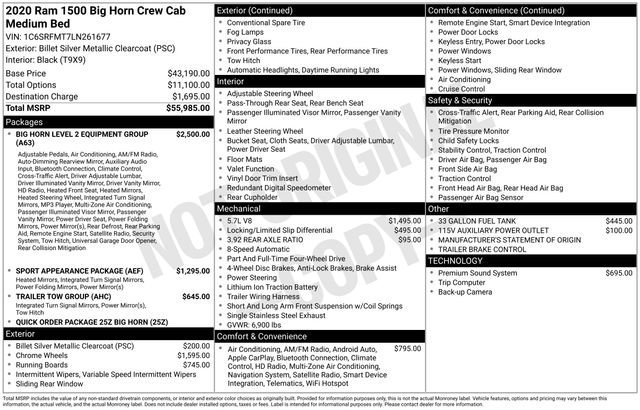 Used 2020 RAM 1500 Big Horn image 11