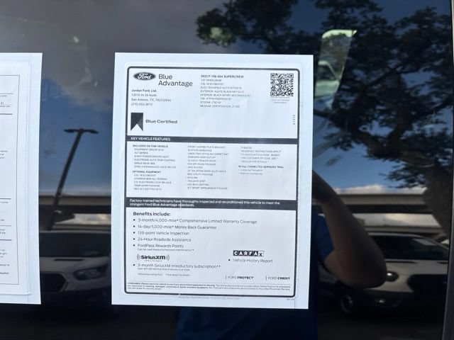 Certified 2023 Ford F150 XLT w/ Equipment Group 301A Mid AWD/4WD image 12