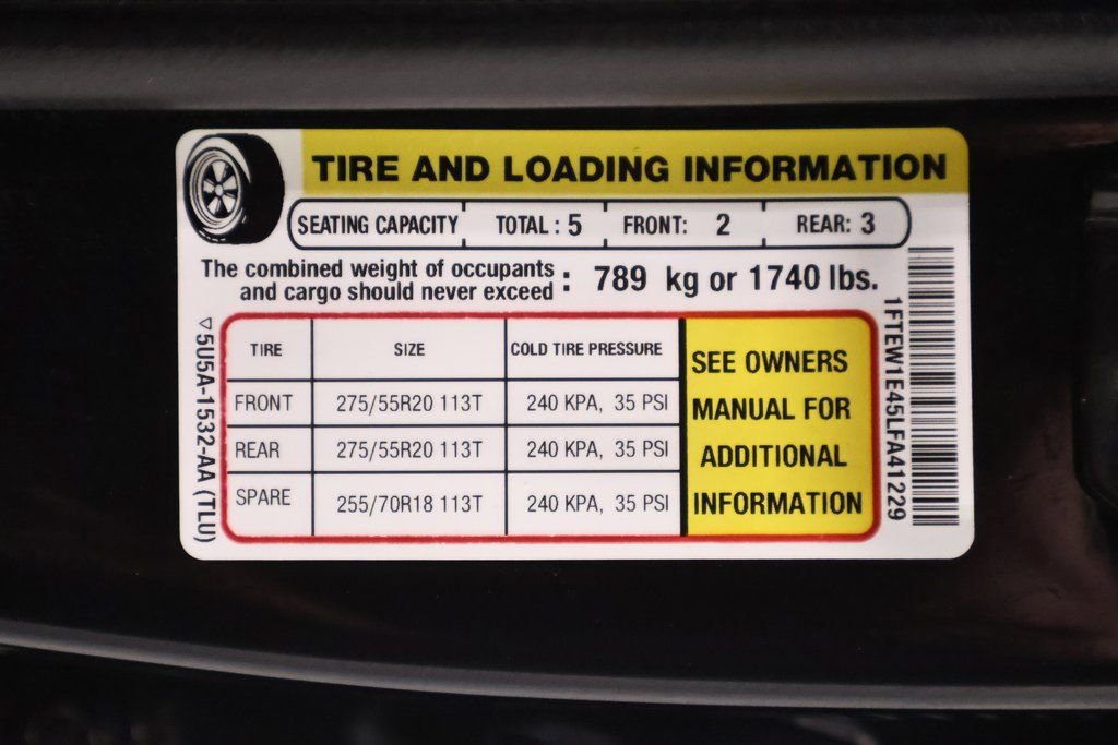 Certified 2020 Ford F150 King Ranch w/ Equipment Group 601A Luxury image 51