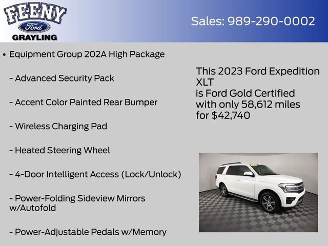 Certified 2023 Ford Expedition XLT image 14