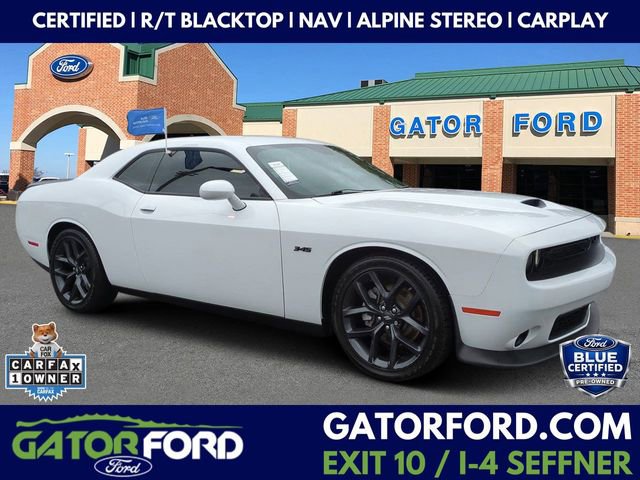Used 2023 Dodge Challenger R/T w/ Blacktop Package RWD image 1