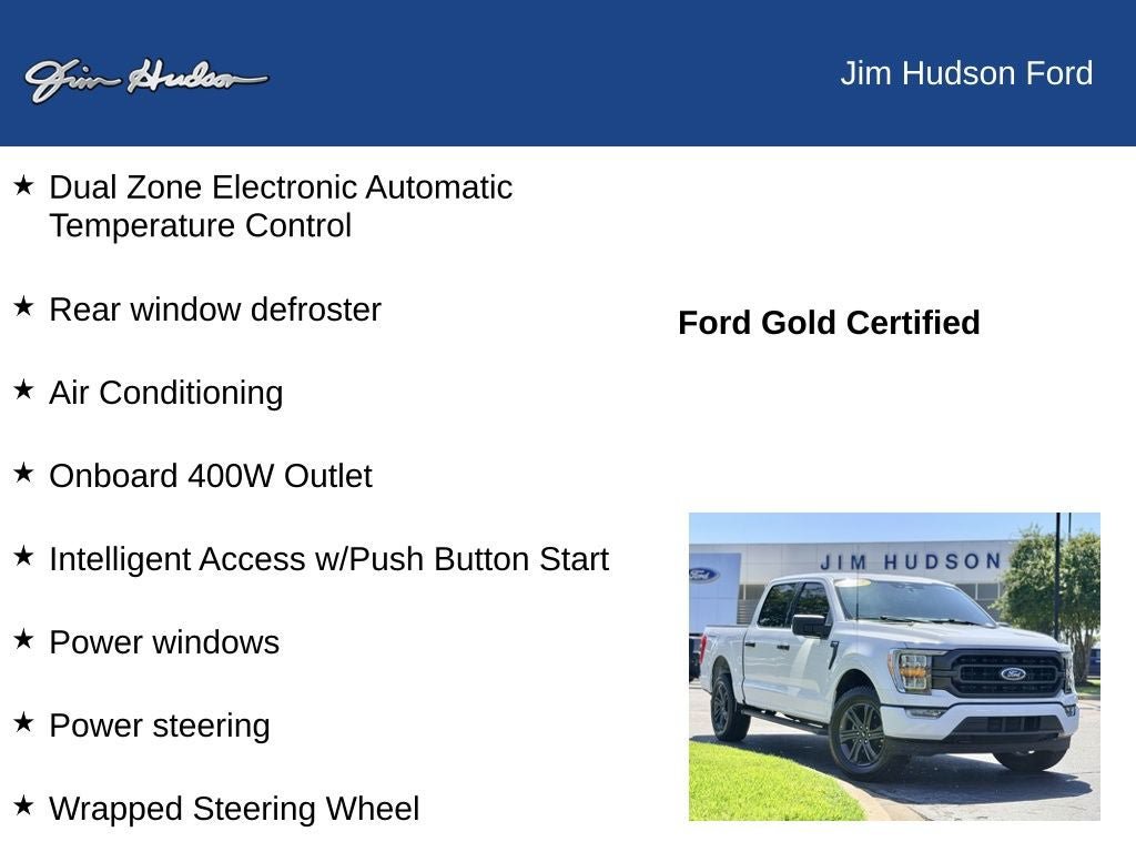 Certified 2023 Ford F150 XLT w/ Equipment Group 302A High AWD/4WD image 13