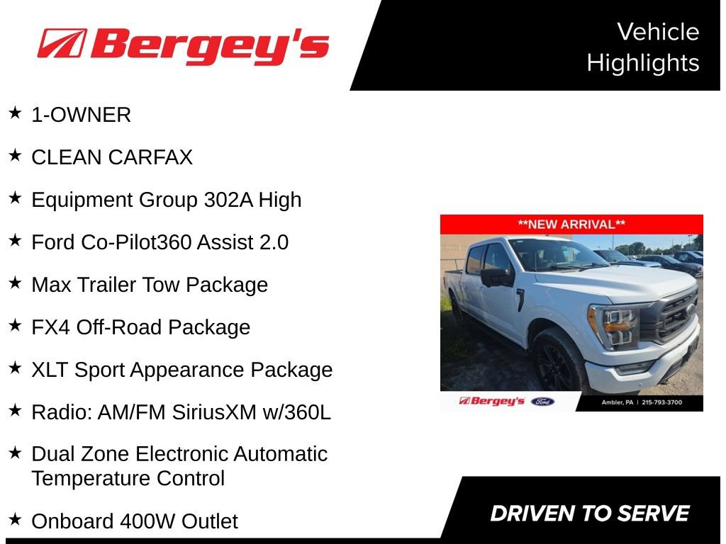Certified 2023 Ford F150 XLT w/ Equipment Group 302A High AWD/4WD image 5