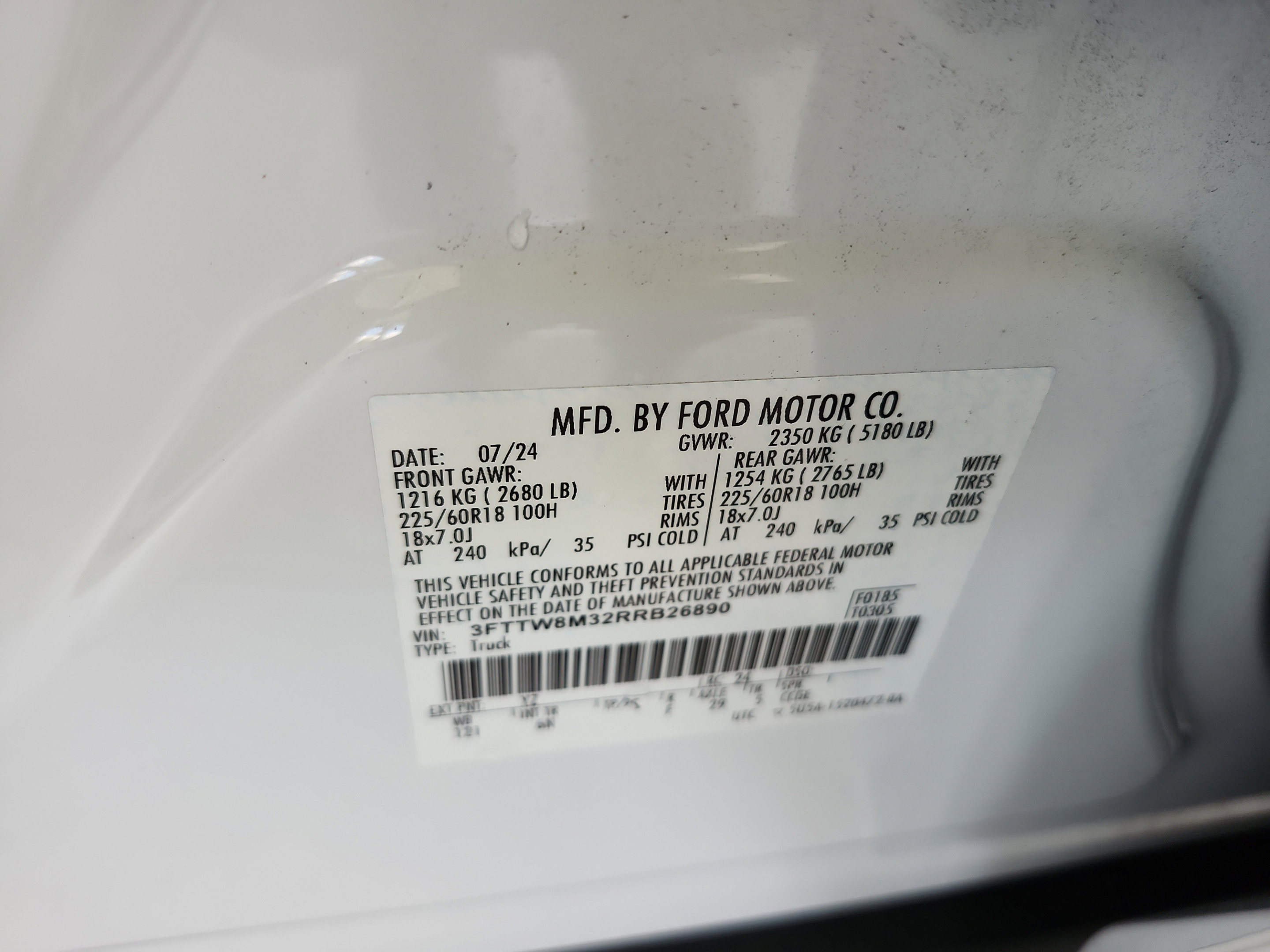 Certified 2024 Ford Maverick Lariat FWD image 24