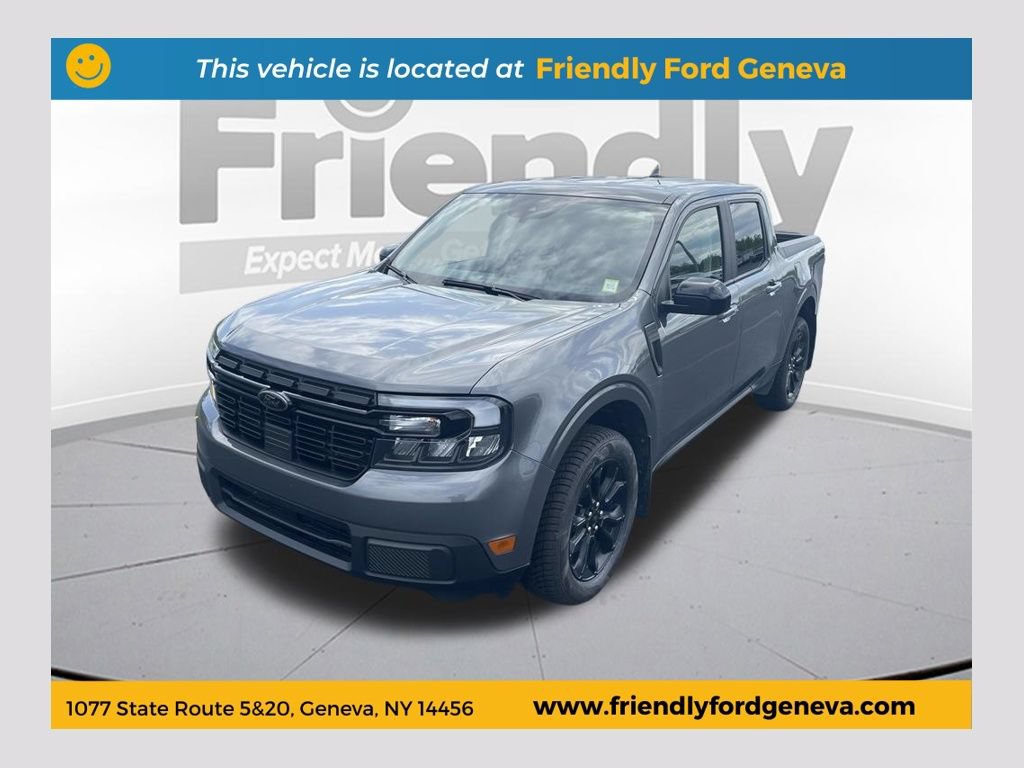Certified 2024 Ford Maverick Lariat w/ Black Appearance Package AWD/4WD 360° Tour