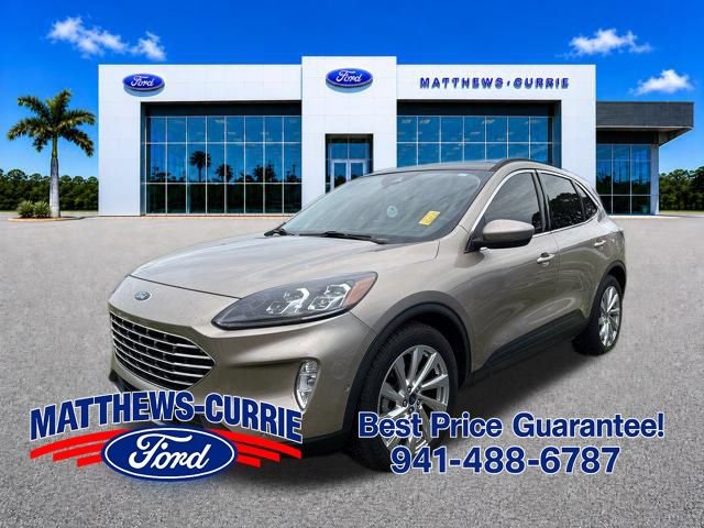 Certified 2021 Ford Escape Titanium w/ Titanium Elite Package