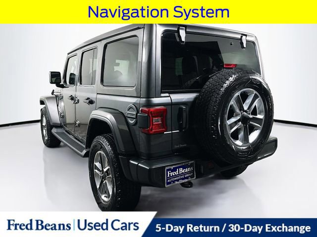 Used 2022 Jeep Wrangler Unlimited Sahara w/ LED Lighting Group image 3