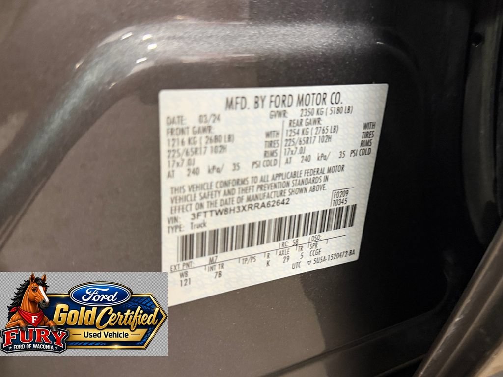 Certified 2024 Ford Maverick XLT w/ XLT Luxury Package FWD image 29