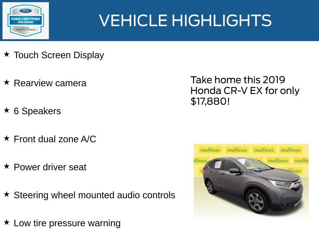 Used 2019 Honda CR-V EX image 23