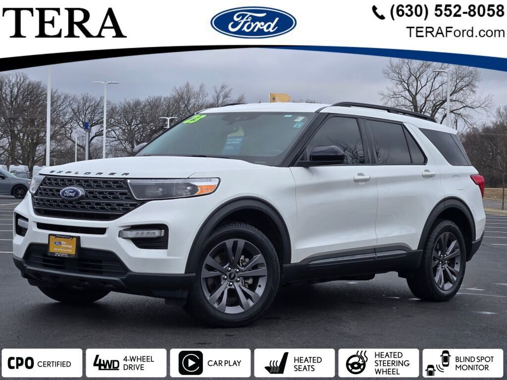Certified 2023 Ford Explorer XLT w/ Equipment Group 202A