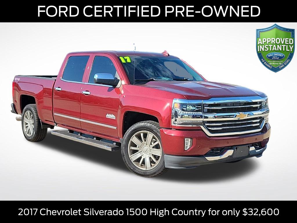 Used 2017 Chevrolet Silverado 1500 High Country